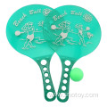 PS material beach racket of customized logo and color